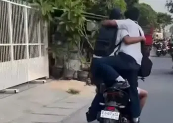 4 Pelajar SMP Berboncengan Satu Motor di Ciputat Timur, Diwajibkan Ikut Saka Bhayangkara