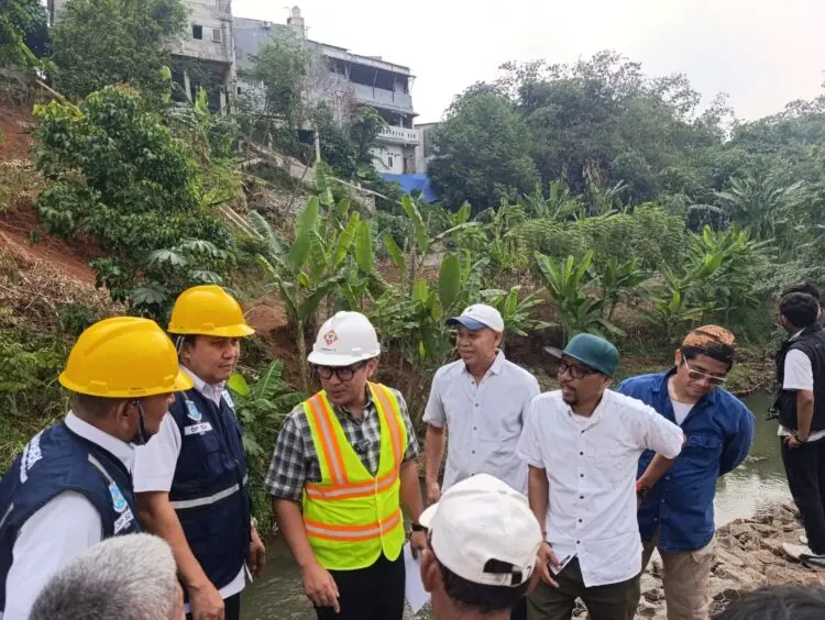 Tinjau Proyek Turap dan Bronjong di Tiga Lokasi, Ini Kata Wakil Wali Kota Tangsel