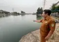 Debit Air Sungai Cisadane Tangerang Terus Menyusut