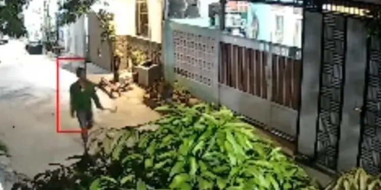 Diduga Mabuk, Pria Rusak 6 Pagar Rumah Warga di Rajeg Pakai Cerulit