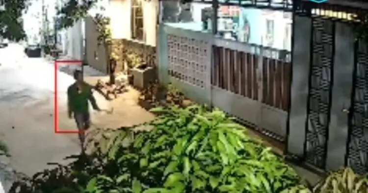 Diduga Mabuk, Pria Rusak 6 Pagar Rumah Warga di Rajeg Pakai Cerulit