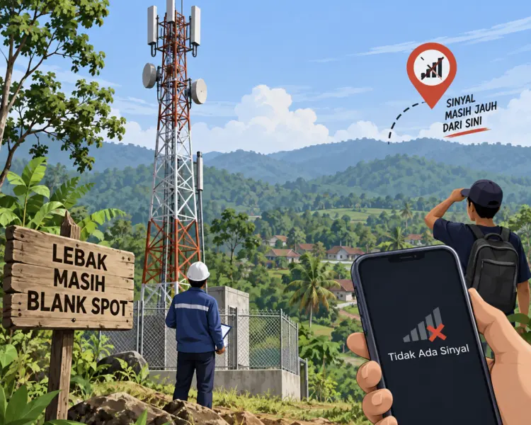 39 Menara Kantongi PBG, Blank Spot di Lebak Jadi Perhatian