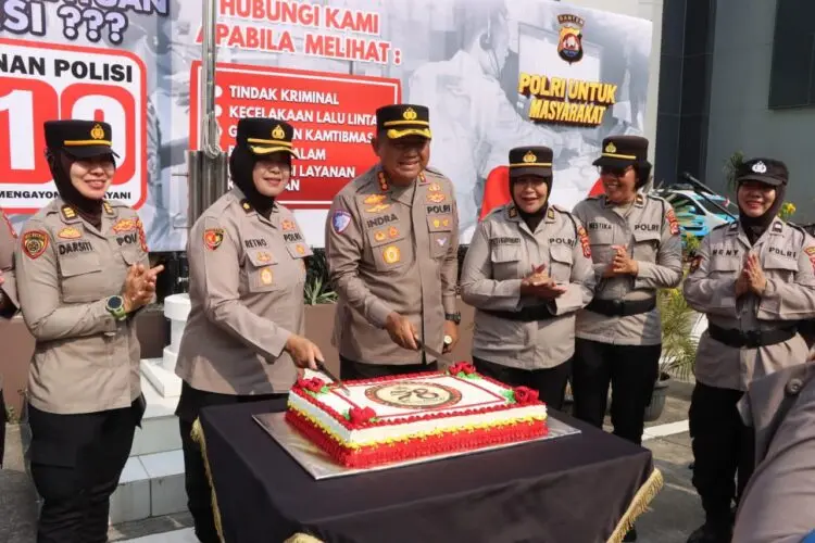 HUT ke-78 Polwan, Kapolresta Tangerang Dorong Peningkatan Profesionalisme