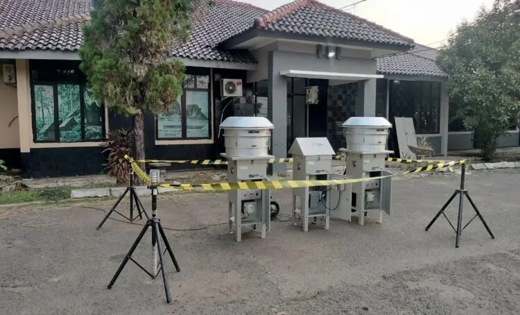 Udara Dinyatakan Aman, DLH Lebak Tetap Siaga Pantau Abu GAK