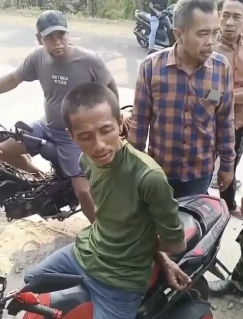 Motor Curian Kehabisan Bensin, Pria di Lebak Ditangkap Warga