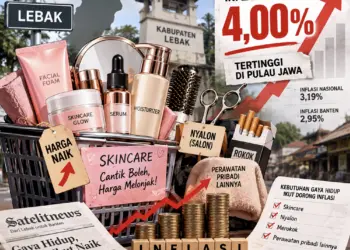 Inflasi Lebak Tertinggi di Pulau Jawa, Penggunaan Skincare Hingga Rokok Jadi Pemicu