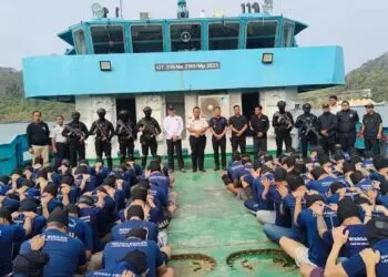 Dari Banten dan Jakarta, 123 Napi High Risk Dibawa ke Nusakambangan