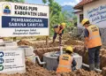 Pembangunan 212 Sanitasi di Lebak Telan Rp3,3 Miliar
