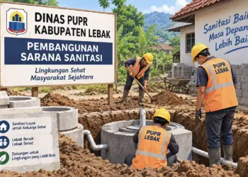Pembangunan 212 Sanitasi di Lebak Telan Rp3,3 Miliar