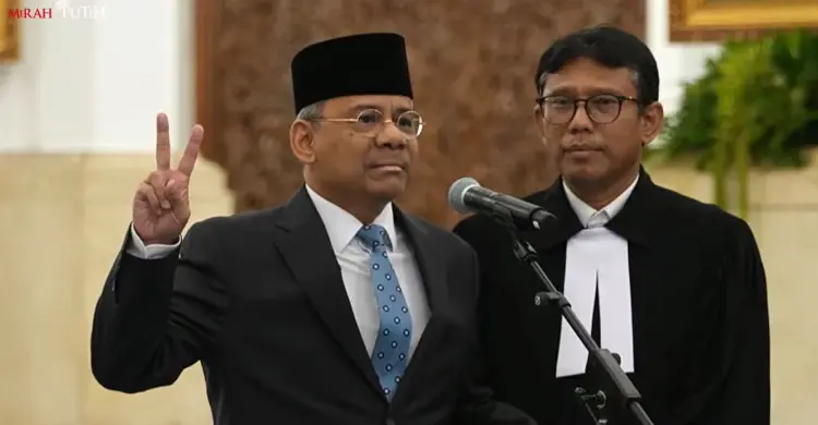 Suahasil Nazara Dilantik Jadi Menkeu, Gantikan Purbaya