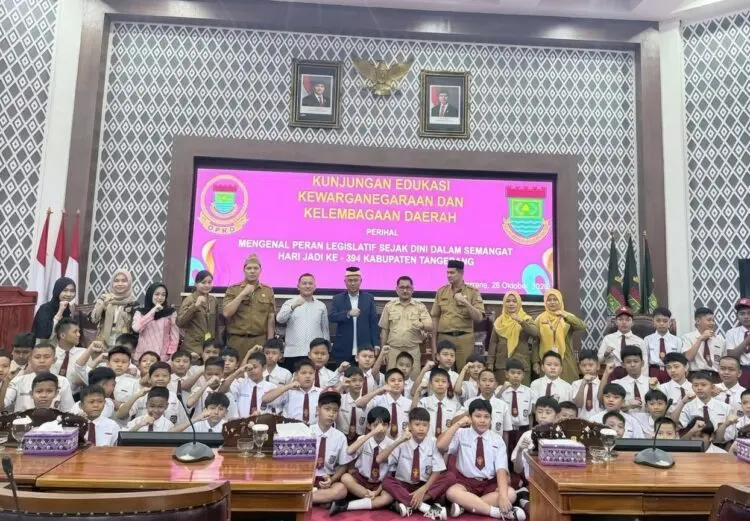 Kunjungan Edukasi SDN Balaraja 3 ke DPRD Kabupaten Tangerang, Siswa Belajar Fungsi dan Peran Wakil Rakyat