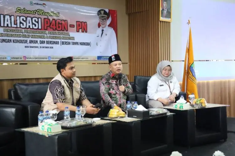 Wakil Ketua III DPRD Ajak Warga Tanah Tinggi Cegah Penyalahgunaan Narkoba dari Keluarga