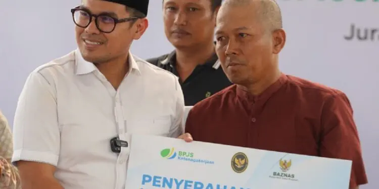 Baznas Luncurkan Jaminan Sosial di Kampung Pemulung Tangsel