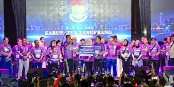 6.700 Peserta Gemilang Korpri Night Run Donasi Gempa NTT, Kumpulkan Rp232 Juta