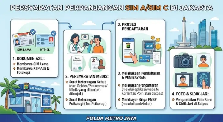 Layanan SIM Keliling Jakarta Jumat 9 Oktober, Cek Lokasinya
