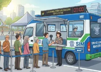SIM Keliling Tangerang Kota Rabu 7 Oktober, Cek Lokasinya