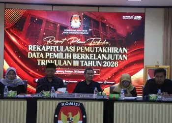 KPU Tangsel Tetapkan 1,11 Juta Pemilih Berkelanjutan, Catat 12.765 Pemilih Baru