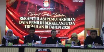 KPU Tangsel Tetapkan 1,11 Juta Pemilih Berkelanjutan, Catat 12.765 Pemilih Baru