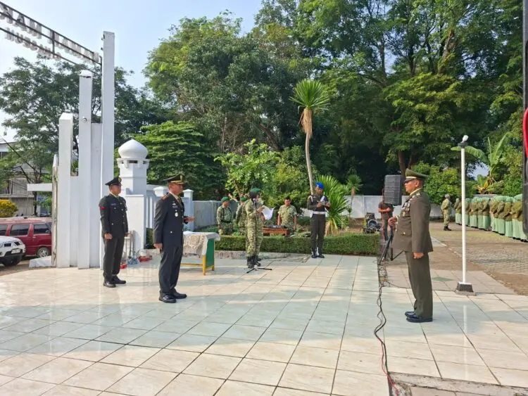 ZIARAH NASIONAL -- Kegiatan Upacara Ziarah Nasional, di Taman Makam Pahlawan (TMP) Cihaseum, Kelurahan Pandeglang, Kecamatan Pandeglang, Kabupaten Pandeglang, Jumat (2/10/2026). (ISTIMEWA)