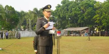 Dandim 0510/Tigaraksa Pimpin Upacara HUT ke-81 TNI, Tekankan Prajurit Berjiwa PRIMA