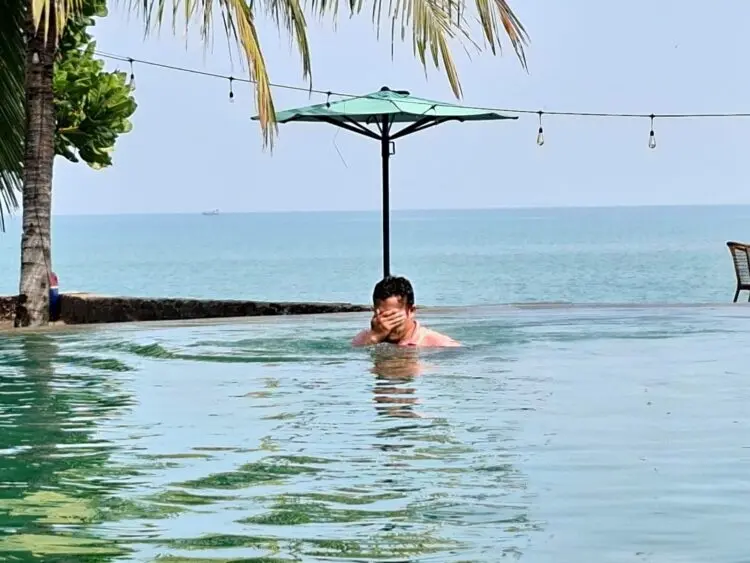 WISATA ANYER -- Suasana lokasi wisata Anyer, Kabupaten Serang. (ISTIMEWA)