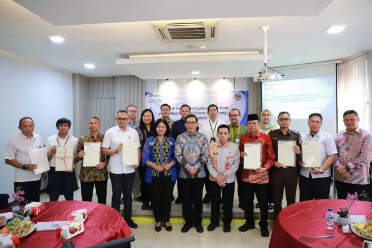 Kantor Pertanahan Kota Tangerang Serahkan 18 Sertipikat BMN Jalan Tol Senilai Rp729 Miliar