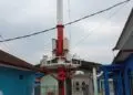 SIRINE TSUNAMI : Sirine tsunami terpasang di Kecamatan Labuan, Kabupaten Pandeglang, Senin (12/10/2026). Alat tersebut akan dibunyikan, apabila terjadi tsunami di Selat Sunda. (ISTIMEWA)