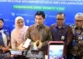 MEMBERIKAN KETERANGAN : Wagub Banten Achmad Dimyati Natakusumah, menyampaikan keterangan kepada wartawan, terkait investasi di Banten. (ISTIMEWA)