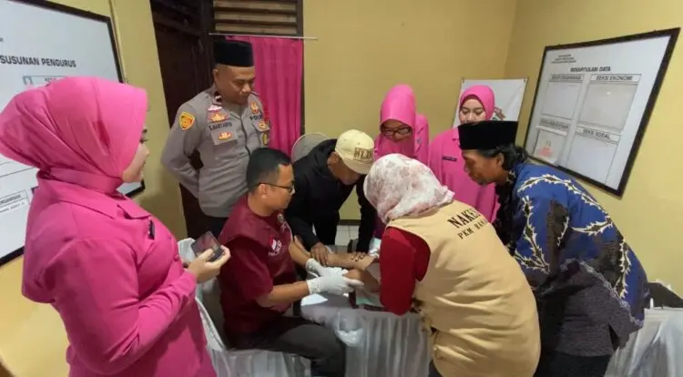 KHITANAN MASSAL -- Polsek Banjar Polres Pandeglang, memggelar Baksos Khitanan Massal, Selasa (13/10/2026). (ISTIMEWA)