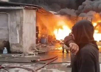 Gudang Paralon di Legok Tangerang Terbakar, 15 Unit Damkar Dikerahkan