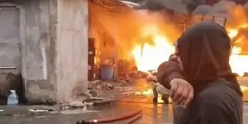 Gudang Paralon di Legok Tangerang Terbakar, 15 Unit Damkar Dikerahkan