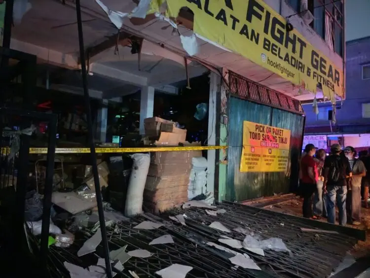 Ledakan Pasar Cimanggis, Lima Korban Luka Berat