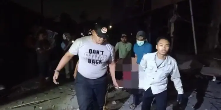 8 Orang Alami Luka-luka Akibat Ledakan Ruko di Pasar Cimanggis Ciputat