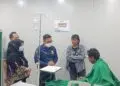 Jenguk Korban Ledakan Pasar Cimanggis di RSU Tangsel, Pilar: Pasien Luka Bakar Berat Butuh Dirujuk