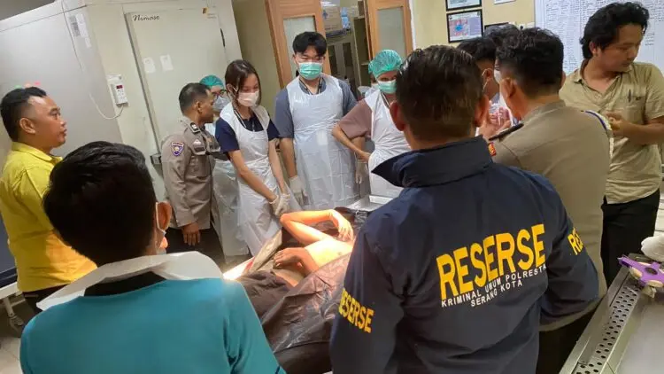 DITEMUKAN : Korban tenggelam di Danau Retensi KP3B, ditemukan tim pencari. (ISTIMEWA)