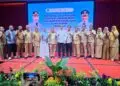 BIMTEK -- Kegiatan Bimbingan Teknis (Bimtek) Inkubasi Wirausaha dan Pelatihan Kerajinan Serat Alam Nontekstil Eceng Gondok, Senin (26/10/2026). (ISTIMEWA)