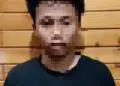Tersangka pengedar sabu jenis tembakau sintetis, diamankan ke Mapolres Serang. (ISTIMEWA)