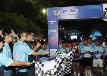 KNPI Kota Tangerang Colour Night Run 2026, Wujud Kolaborasi Antar Pemuda