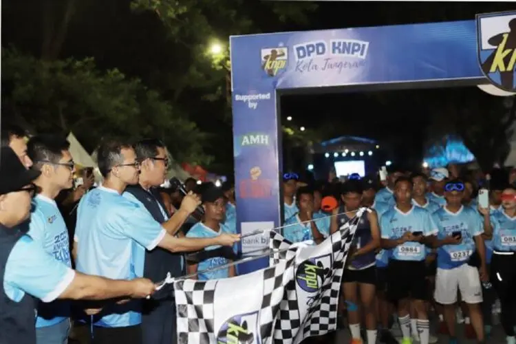 KNPI Kota Tangerang Colour Night Run 2026, Wujud Kolaborasi Antar Pemuda