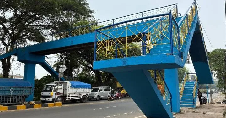 JPO Jalan Daan Mogot Tangerang Kini Bisa Dipergunakan Lagi