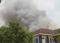 Gedung Pengadilan Tinggi Agama Banten Terbakar
