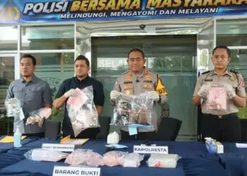 Polresta Tangerang Bongkar Jaringan Tembakau Sintetis Lintas Wilayah