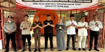 Kejari Kota Tangerang Musnahkan Barang Bukti 210 Perkara