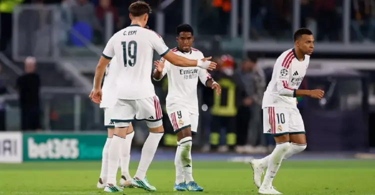 Tekuk AS Roma, Real Madrid Naik ke Peringkat 8 Klasemen Liga Champions