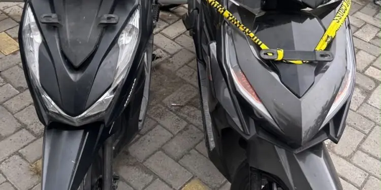 Dua Residivisi Curanmor Dibekuk Polres Metro Tangerang Kota