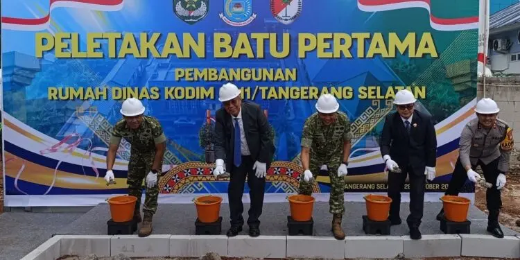 Pemkot Tangsel Gelontorkan Rp8 Miliar Buat Bangun Markas Kodim