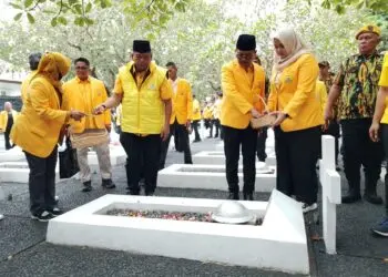 Perayaan Sederhana HUT Ke-62 ala di Golkar Kota Tangerang