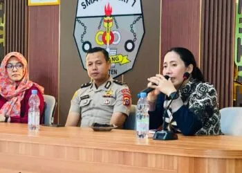 Cegah Kekerasan dan Kejahatan Siber, Pelajar SMA Negeri 1 Kota Serang Diberikan Pemahaman