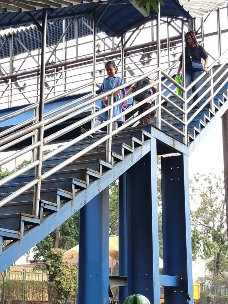 JPO Depan SDN Cikokol 1 Tangerang Direvitalisasi Akhir Tahun Ini