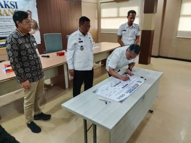 Kolaborasi Mengentaskan Anak Tidak Sekolah di Kota Tangerang Lewat Pena Aksi